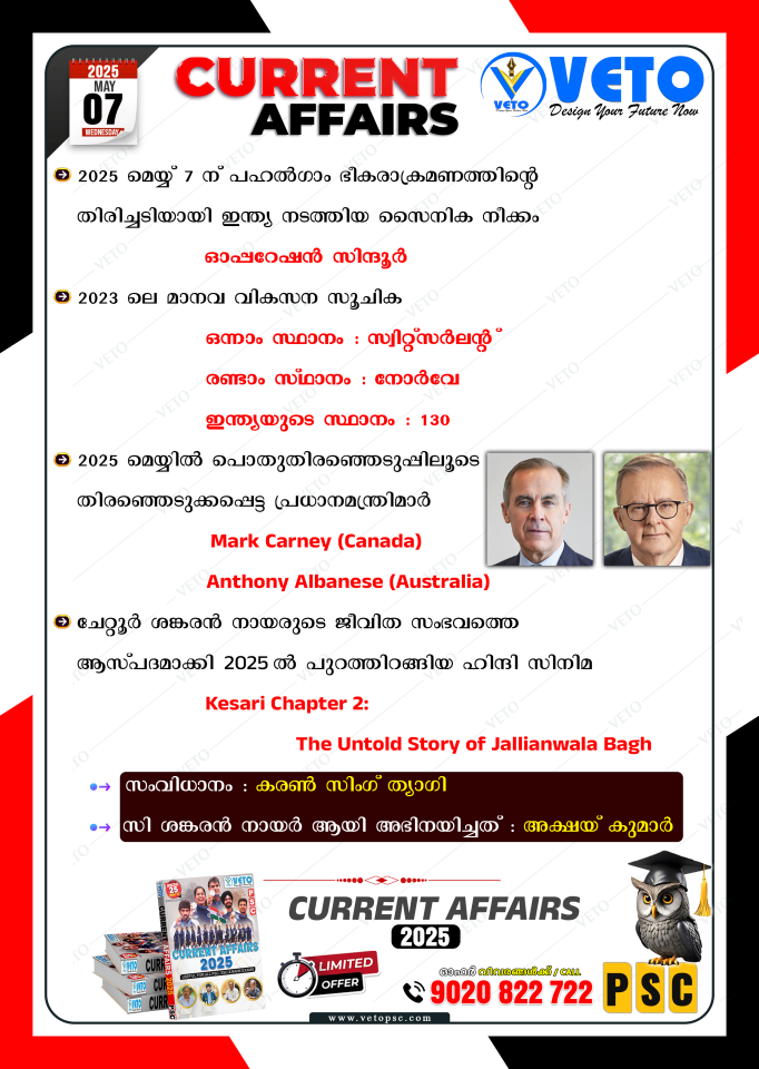 CURRENT AFFAIRS